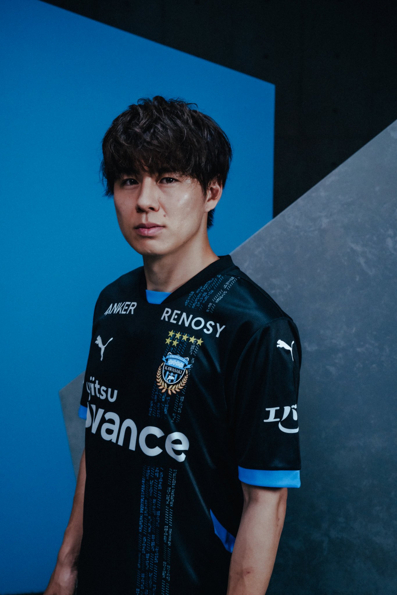 川崎フロンターレ PUMA シャツ YASUTO 14 PUMA 川崎フロンターレ 2023 ユニフォーム ホーム 半袖 #14.脇坂