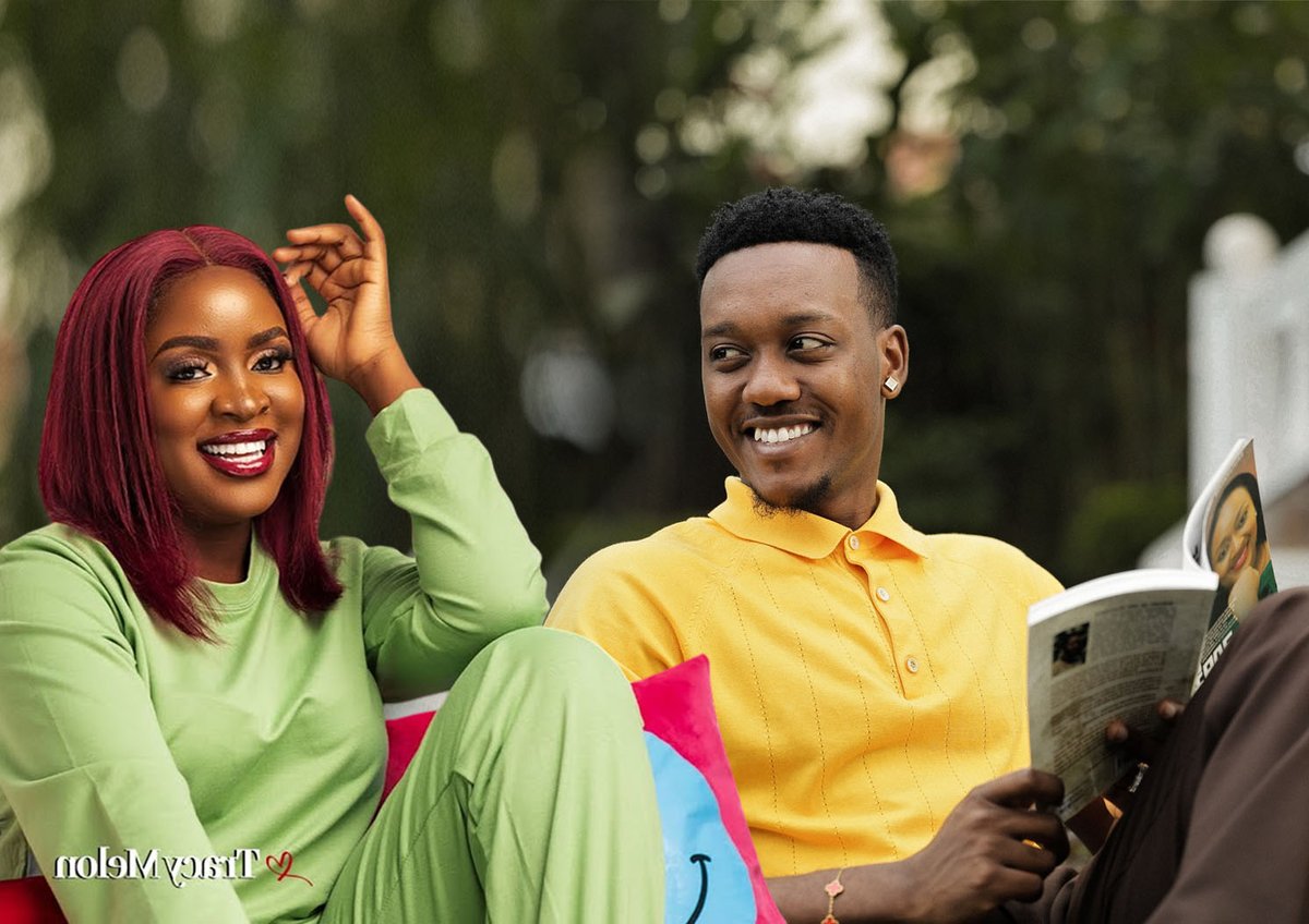 SamKabera's tweet photo. “Umuntu w’icyamamare nkunda (celebrity crush) ni Element EleéeH wo mu Rwanda. Nahuye na we ni umuntu utuje cyane, ukora ibintu bye ku murongo, bisa n’aho nta magambo menshi […]”  #TracyMelon wo muri Uganda avuga ko imico ya #Element ihura n’iy’umusore yifuza kurushinga nawe. https://t.co/Xxqvs0iHy3