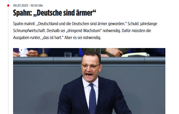 sma_nordlicht's tweet image. Jens #Spahn: Die Ausgaben müssten runter, "das ist hart".🥳

Darf ich ihn denn hier einen Lügner nennen? Wenn schon nicht im #Bundestag?🤔

FunFact: Mega-Schulden, Bürgergeld explodiert, Sozialausgaben explodieren, neues Ministerium, mehr Beauftragte.🤡
 #generaldebatte