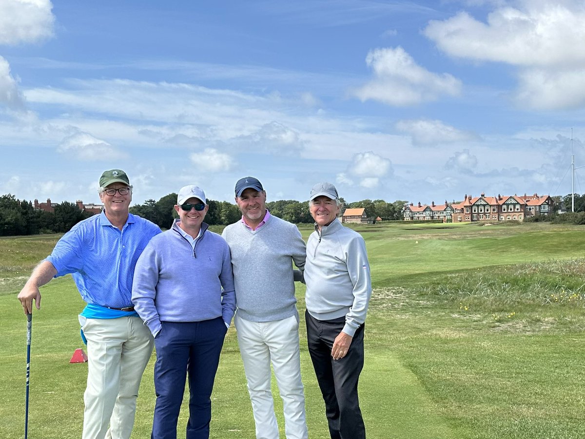StevenMAnthony1's tweet image. Three rounds into the England Tour. Hillside, Royal Lytham and St. Annes and Royal Liverpool.
