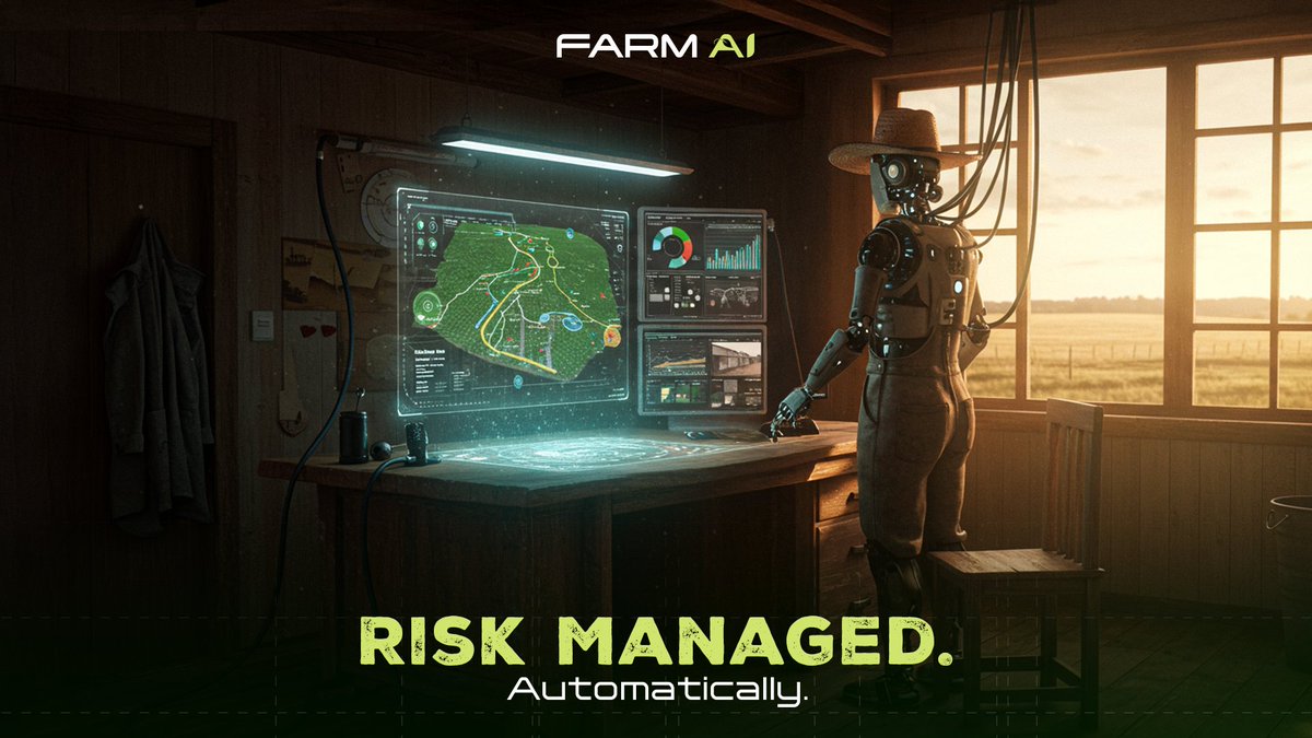 Farmai_co's tweet photo. Farming risk is real.
$FarmAI unlocks data-driven insurance and automatic payouts with smart contracts. 🖥️
#AgriInsurance #DeFi #Farming https://t.co/Io44tZ7M3V