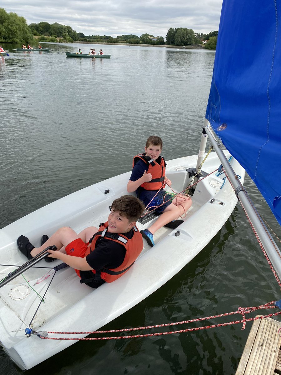 After a fulfilling breakfast our Year 6s are onto their first activity of the day 💙 #year6residential2025 #magicmoments