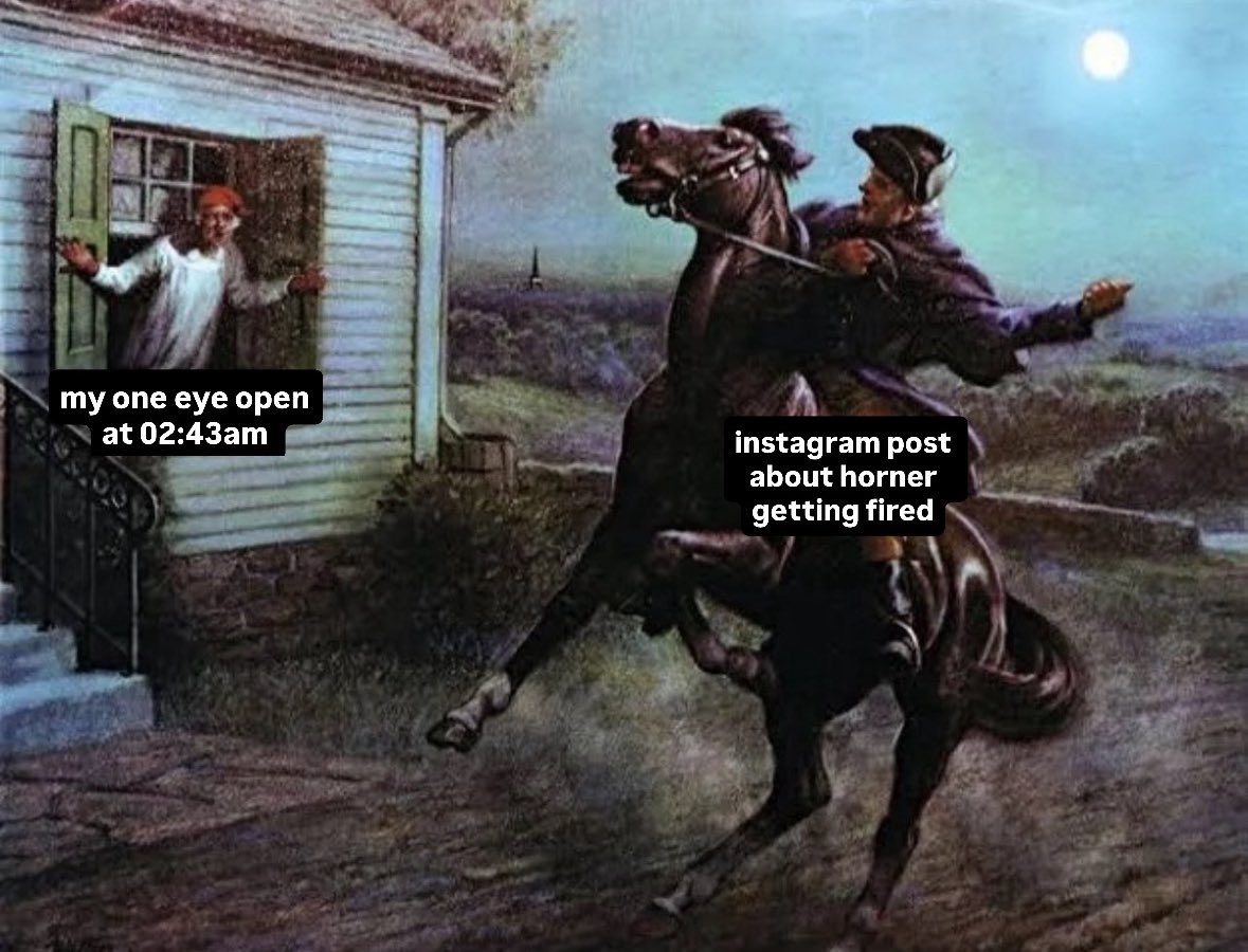 me after randomly opening instagram and catching a glimpse of the post