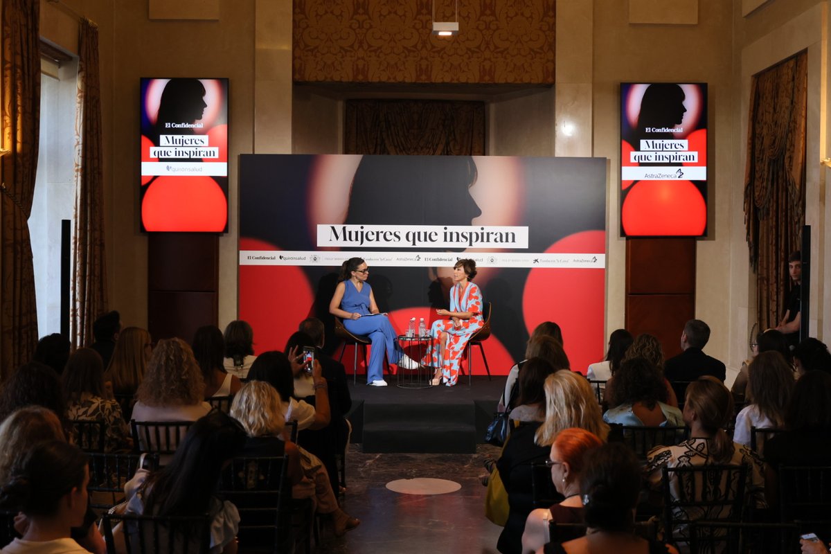 El Confidencial (@elconfidencial) on Twitter photo ¡Comienza el foro 'Mujeres que inspiran'!
<a href="/GarciaAller/">Marta G. Aller</a> charla con la periodista y escritora <a href="/sonsolesonega/">Sonsoles Ónega</a> sobre mujeres, sociedad y la conquista de los relatos: "La gran asignatura pendiente es que las mujeres inspiren a los hombres" ¡Comienza el foro 'Mujeres que inspiran'!
<a href="/GarciaAller/">Marta G. Aller</a> charla con la periodista y escritora <a href="/sonsolesonega/">Sonsoles Ónega</a> sobre mujeres, sociedad y la conquista de los relatos: "La gran asignatura pendiente es que las mujeres inspiren a los hombres"