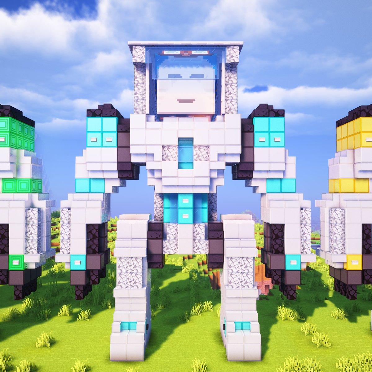 dancsa222's tweet photo. I made some Happy Ghast Robots

Tutorial Live right now on Youtube! :)

#minecraft #minecraftbuilds #happyghast https://t.co/byjIh1JJnO