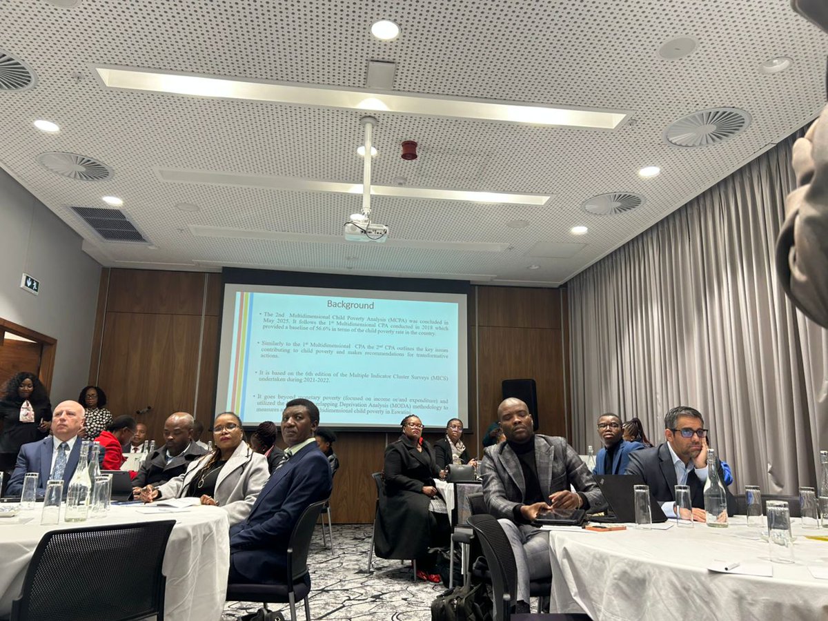 Unicef_Swazi's tweet image. The Multidimensional Child Poverty Report, led by the Government with @Unicef_Swazi support, reveals how children face overlapping deprivations across 8 areas. Today's workshop brought together key stakeholders to turn evidence into action for better services. #ForEveryChild