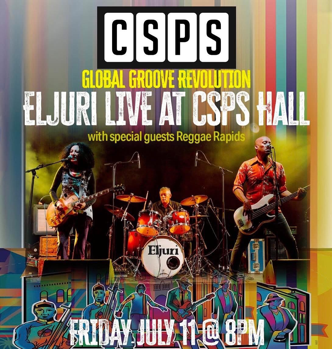 Live Friday July 11th. Eljuri Power Trio. 
#eljurimusic #yamahadrums #zildiancymbals #vicfirthsticks #remodrumheads #protectionracketcases #stageninja #livemusic
