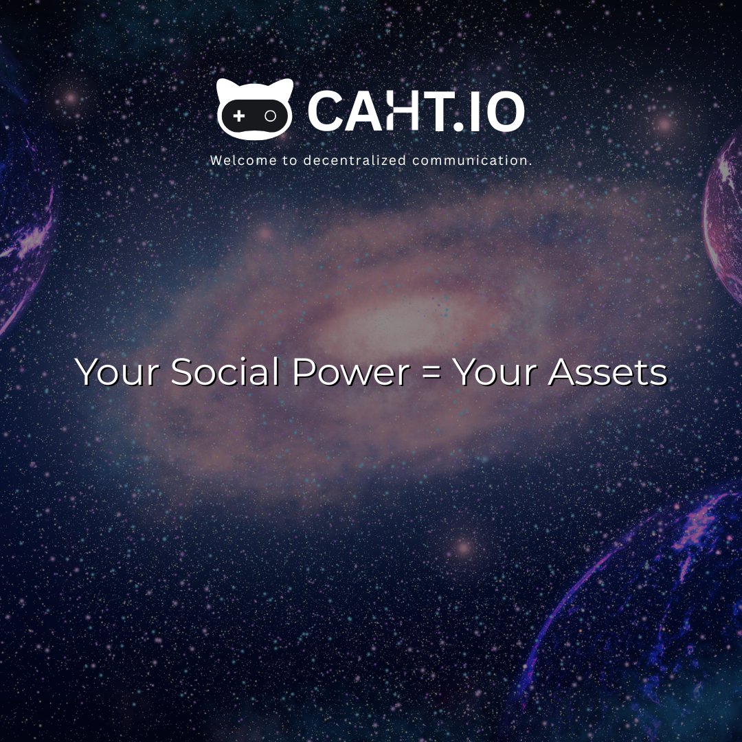 Your likes. Your shares. Your invites.
💬 At CaHt.io, your social actions aren’t just engagement—they’re value.
🚀 Turn your Social Power into Assets.
🌐 caht.io