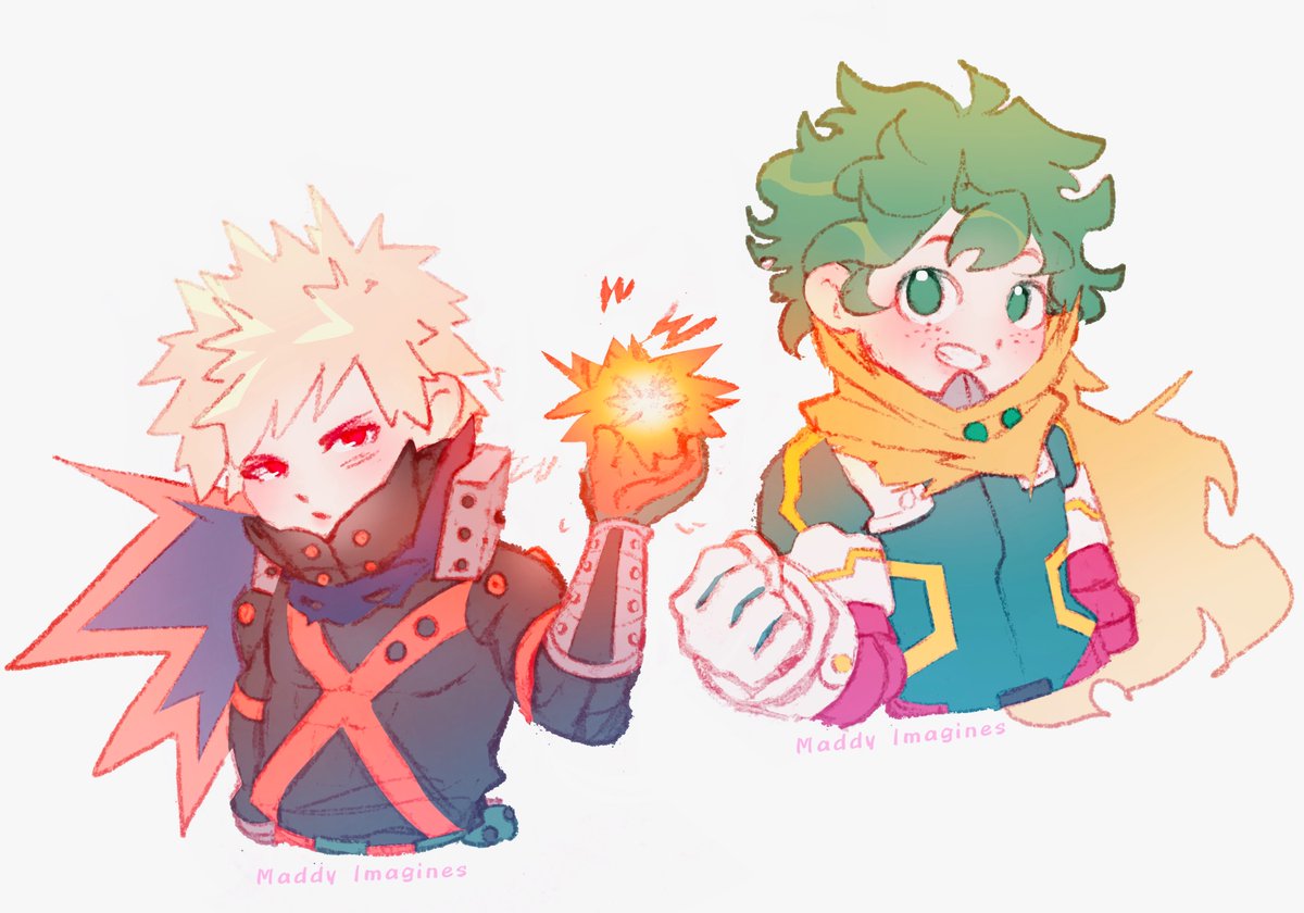 Completely forgot to post it here, but this was a thank-you doodle for <a href="/NovaNeonDream/">em ✨</a> since she put together the BKDK Lightning and Thunder Project!