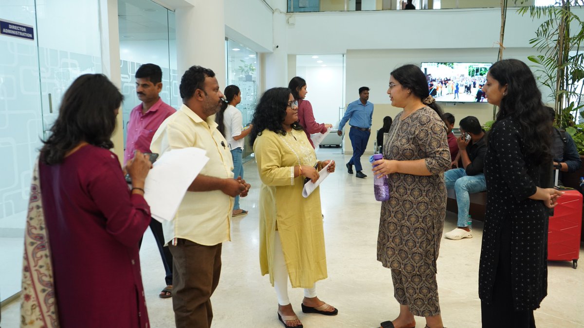 iibsonline's tweet image. 🎓 REPORTING DAY | PGDM Batch 2025–27

An exciting new chapter begins! 📌 Yesterday, we welcomed the dynamic and diverse PGDM Batch 2025–27 to the vibrant campus of IIBS Bangalore.

Welcome to the #IIBSFamily, PGDM Batch 2025–27!

#IIBSBangalore #PGDM2025 #WelcomeBatch2025