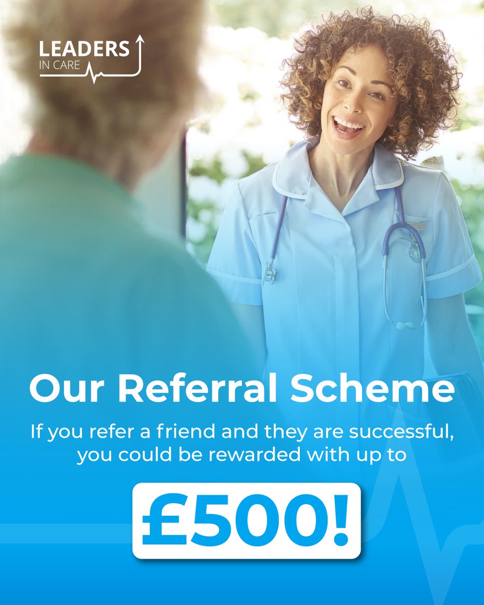 💡 If you know someone ready for their next move in healthcare, refer them to us. If they’re successfully placed, you could receive up to £500! 🙌

📲 Just get in touch, we’d love to hear from you.

🔗bit.ly/4kHbDsp

#ReferAndEarn #TalentReferral #HealthcareJobs