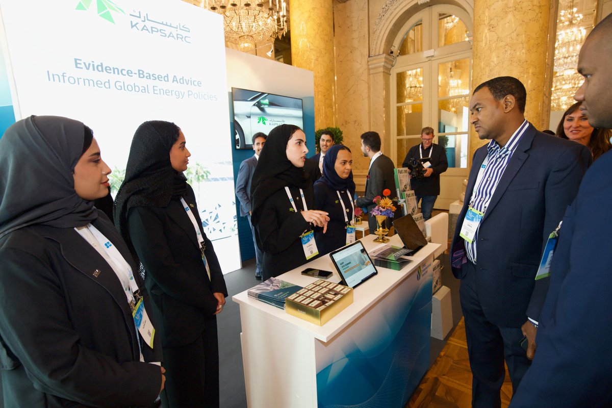KAPSARC's tweet image. We invite you to visit our booth in the exhibition area at the 9th @OPECSecretariat International Seminar to learn about our growth journey as we continue to expand our impact across the evolving energy landscape. Explore our latest work on global hydrocarbon markets, energy…