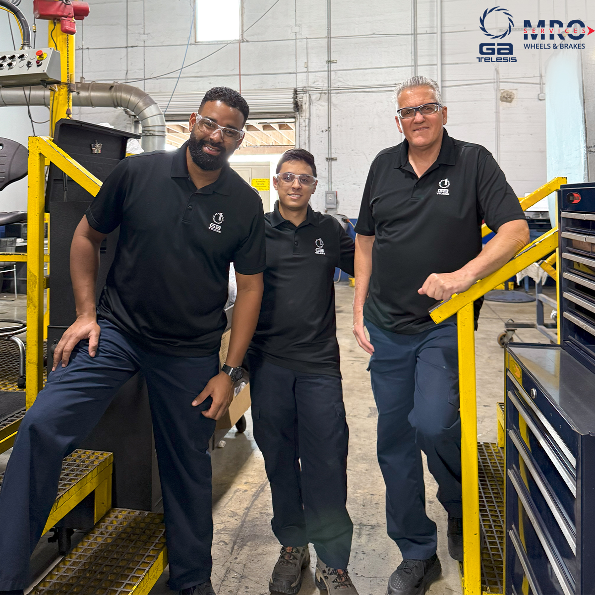 GATELESIS's tweet photo. Our MRO Wheels &amp; Braking Systems Team brings excellence every day - including #OCWW Wednesday!
Visit us: https://t.co/bss86O0nDN

#GATelesis #Creativity #Marketing #Branding #Culture #Teamwork #Team #TeamBuilding #Aviation https://t.co/cXlpPb0thf