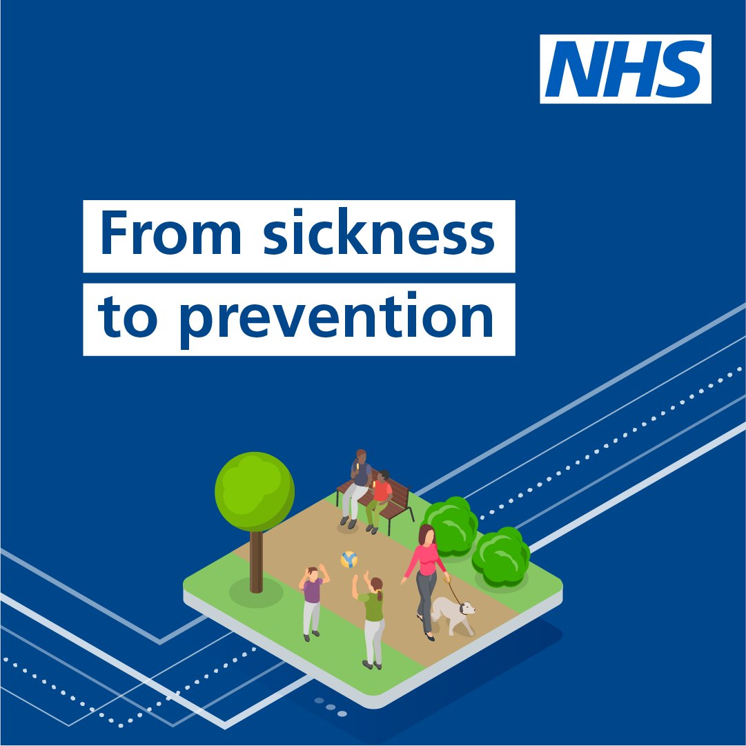NHSE_WTE's tweet image. Reaching patients earlier will support everyone to make the healthy choice the easy choice, and help prevent illness.
Read more about the shift from sickness to prevention in the 10 Year Health Plan.
➡️ gov.uk/government/pub…