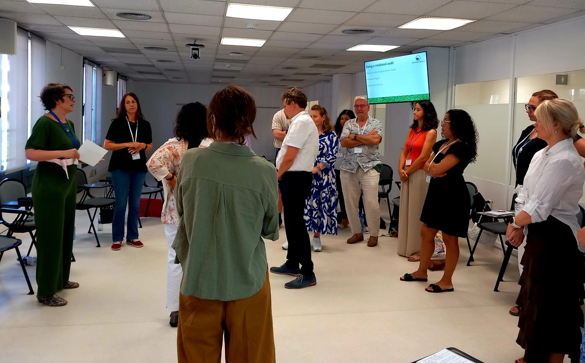 CEPprobation's tweet image. Over 50 justice professionals met in Barcelona for the 7th #CJPE Summer Course (1–4 July)!
Workshops, study visits, & powerful talks explored how to drive change in #prison, #probation & #restorativejustice across Europe. Read more: shorturl.at/n23VG