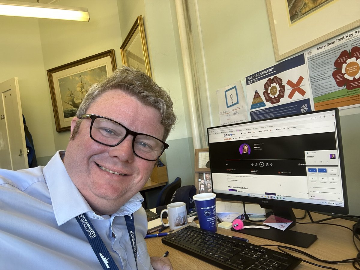 Dominic Jones (@dominicjonesuk) on Twitter photo Just been speaking to the fabulous <a href="/1KatieMartin/">Katie Martin</a> <a href="/BBCRadioSolent/">BBC Radio Solent</a> about the Bayeux Tapestry coming back to Britain and the challenges of running <a href="/MaryRoseMuseum/">The Mary Rose</a> and loved her challenge to take the Mary Rose on tour and to France Just been speaking to the fabulous <a href="/1KatieMartin/">Katie Martin</a> <a href="/BBCRadioSolent/">BBC Radio Solent</a> about the Bayeux Tapestry coming back to Britain and the challenges of running <a href="/MaryRoseMuseum/">The Mary Rose</a> and loved her challenge to take the Mary Rose on tour and to France