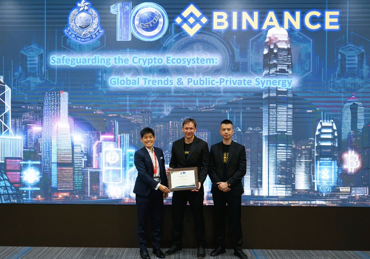 Binance tweet media