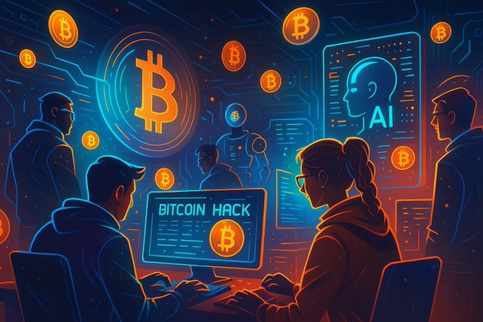 Plan ₿ Network (@planb_network) on Twitter photo ⚡ Bitcoin + AI Hackathon
The event of the summer is almost here!
🗓 July 28–29 | 📍 <a href="/pow_space/">Proof of Work - Space</a>, Lugano 🇨🇭
48 hours of non-stop building where Bitcoin meets AI
🔸 Build
🔸 Collaborate
🔸 Innovate
Apply now → planbhackathon.xyz ⚡ Bitcoin + AI Hackathon
The event of the summer is almost here!
🗓 July 28–29 | 📍 <a href="/pow_space/">Proof of Work - Space</a>, Lugano 🇨🇭
48 hours of non-stop building where Bitcoin meets AI
🔸 Build
🔸 Collaborate
🔸 Innovate
Apply now → planbhackathon.xyz