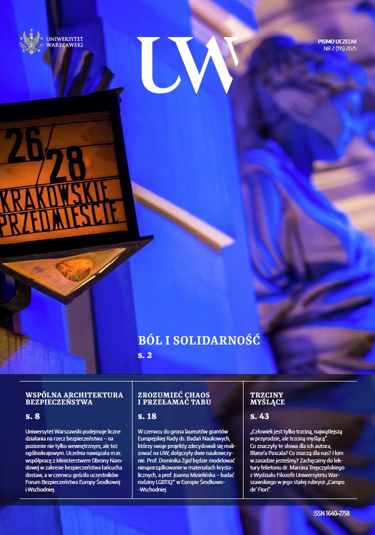 📣 Ukazało się nowe wydanie #pismoUW. Jest w nim miejsce zarówno na refleksję, jak i podkreślenie znaczenia bezpieczeństwa oraz najnowsze wiadomości ze świata badań na #UW.
📰 Zachęcamy do lektury, życząc pogodnych i spokojnych wakacji.
🔗 uw.edu.pl/nowe-wydanie-p…
