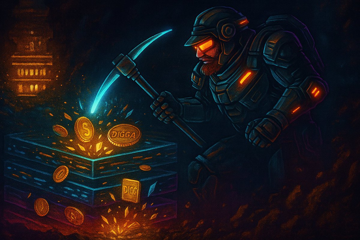 🚨 DIGGERS ASSEMBLE! 🚨

You just struck a rare crypto vein deep in the blockchain mines. It’s glowing… but it’s not BTC or ETH.  

 Drop the name of the hidden gem you just uncovered (Real or made-up, the wilder the better)  

Let’s see who’s got that Digga Instinct🪓