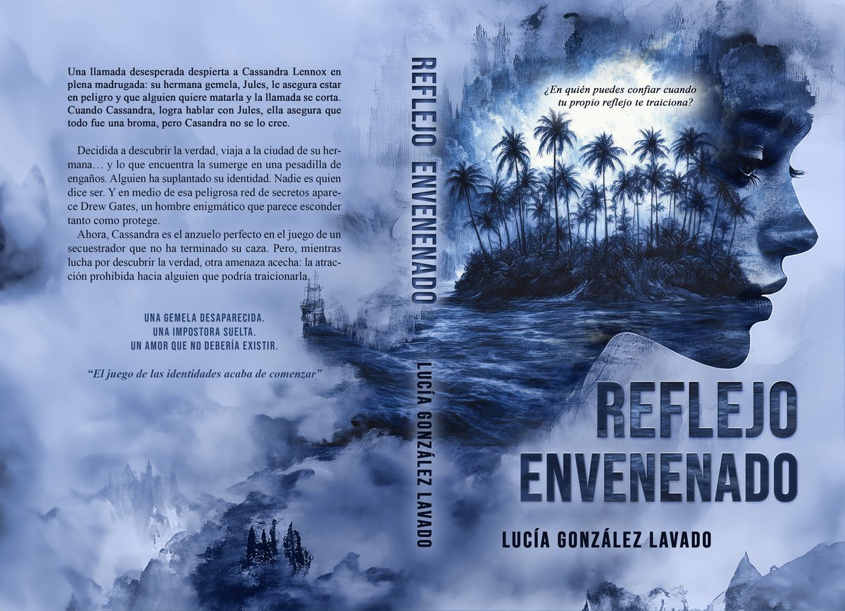 Os muestro la portada de.mi nueva novela que se pondrá a la venta la semana que viene. Es de género suspense romántico y la preciosa portada ha sido realizada por <a href="/AlexiaJorques/">Alexia Jorques</a> 
¡A la venta en #amazon!