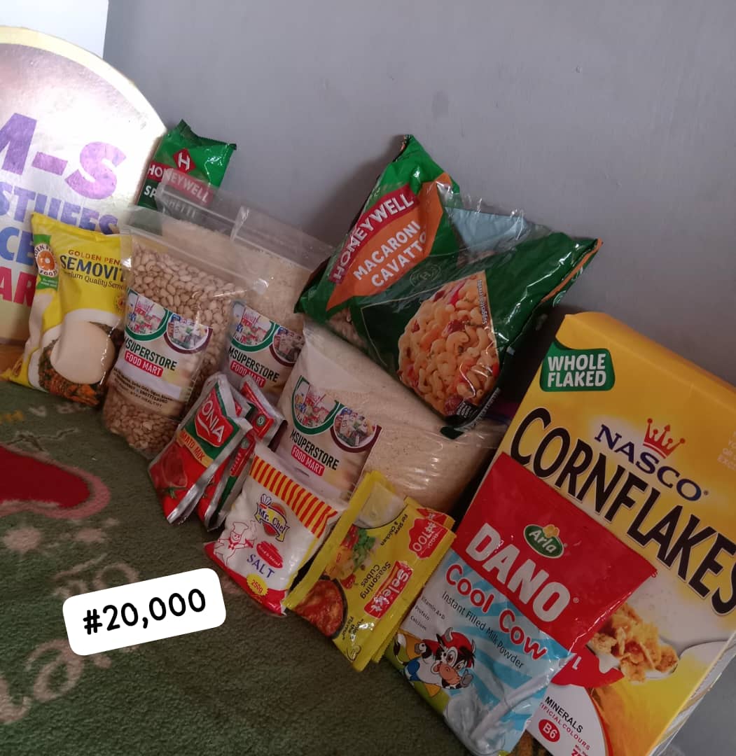 Msuperstore_'s tweet image. 🍚 MSUPERSTORE FOOD MART 🛒
Your one-stop shop for:
🌾 Rice | 🫘 Beans | 🧴 Oils | 🍜 Indomie | 🥚 Eggs
➡️5kg rice - 9k
➡️10kg + 18k
➡️Frame 1 - 10k
➡️Frame 2 - 20k
➡️Frame 3 - 32k
➡️Frame 4 - 40k
✨ Affordable Prices
🚚 Fast Delivery
📍 Stock your kitchen smartly
Ijebu-Ode.