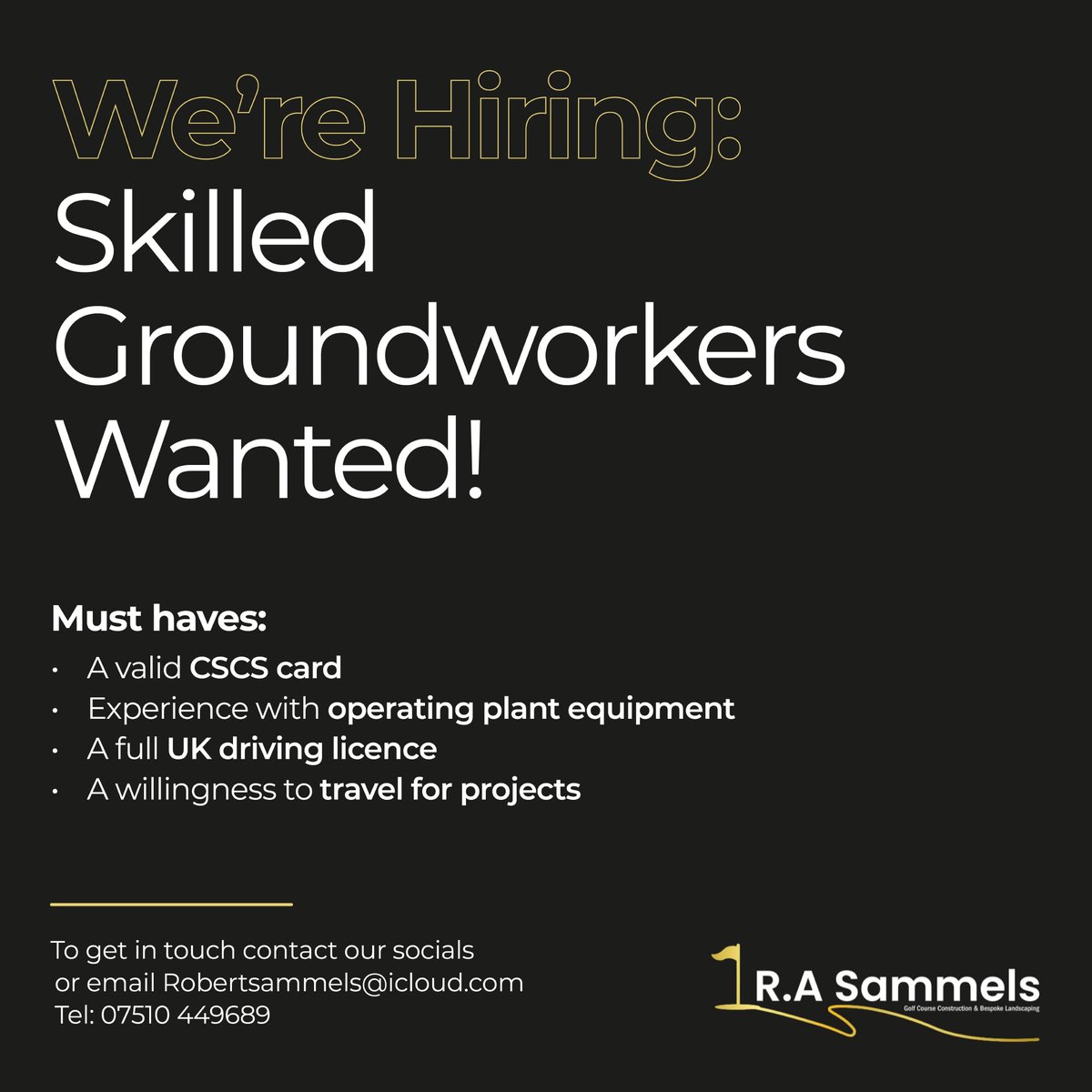 RASammels's tweet photo. We're Hiring 

Want to join the team? https://t.co/7lcwlQld2U