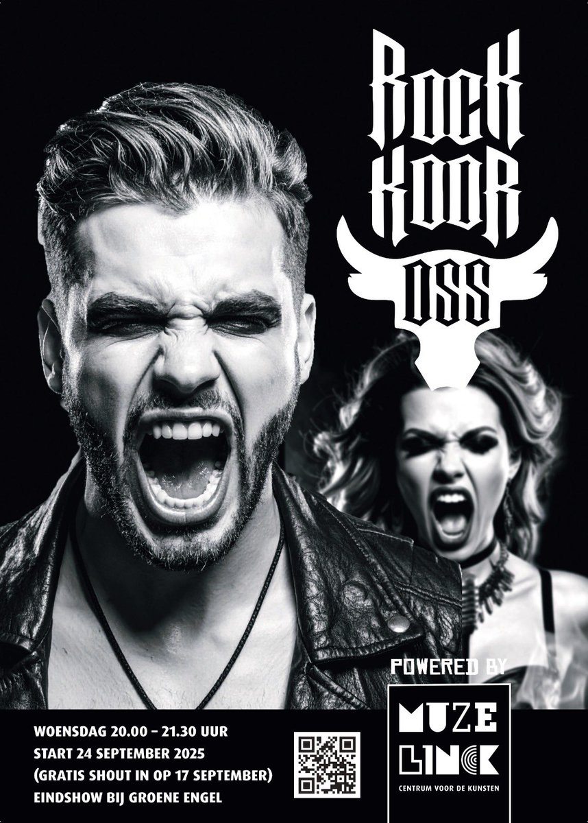 Altijd al willen zingen in een écht ROCKKOOR?
Grijp nu je kans en meld je aan via:
muzelinck.nl/cursussen/rock…