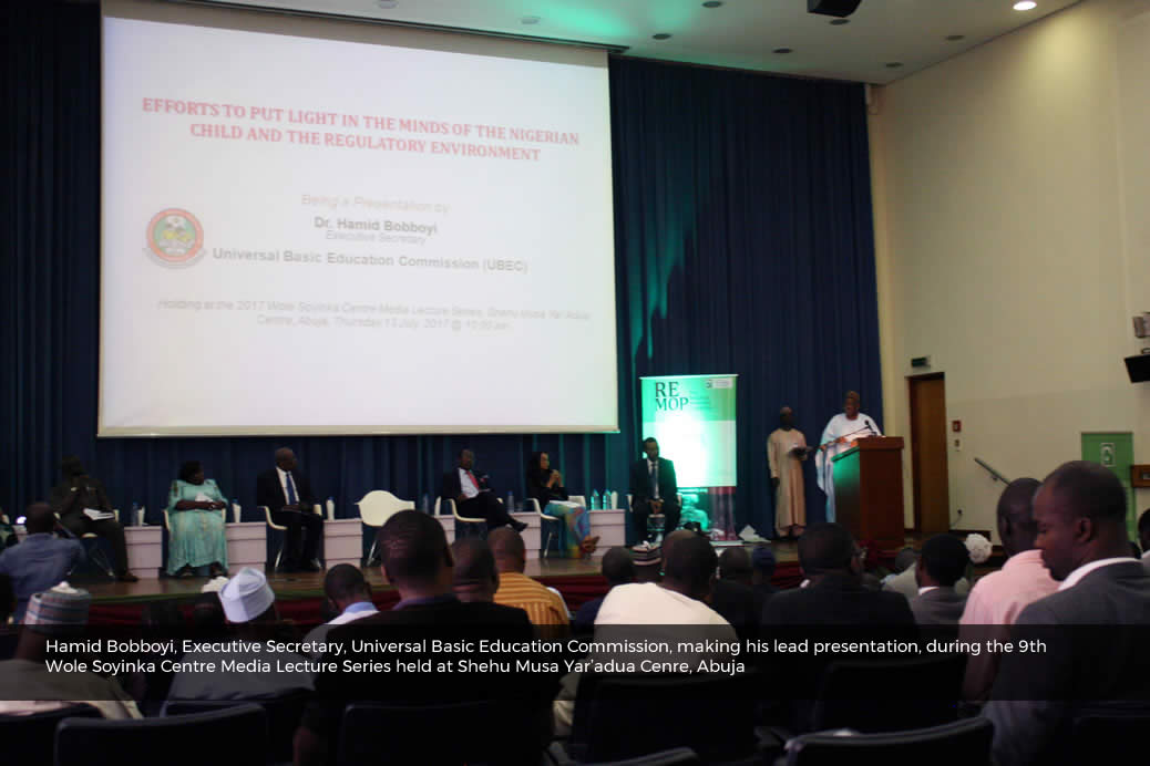 WSoyinkaCentre's tweet image. The 2017 #WSCLecture, marking Prof. Soyinka’s 83rd birthday, focused on electricity’s impact on basic education in Nigeria. The theme was ‘Light Up, Light In: Interrogating the nexus between electricity and basic education.’

Join the 2025 edition: bit.ly/17WSCLecture