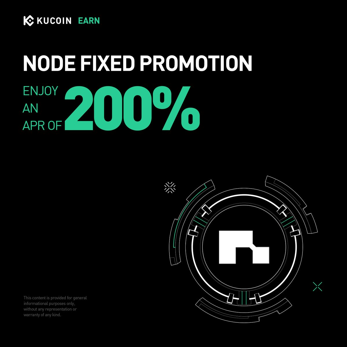 💰<a href="/NodeOpsHQ/">NodeOps</a> $NODE Fixed Promotion, Enjoy an APR of 200%!

⏰Activity Start: 10:00:00 on July 09, 2025 (UTC)

Details: kucoin.com/announcement/e…