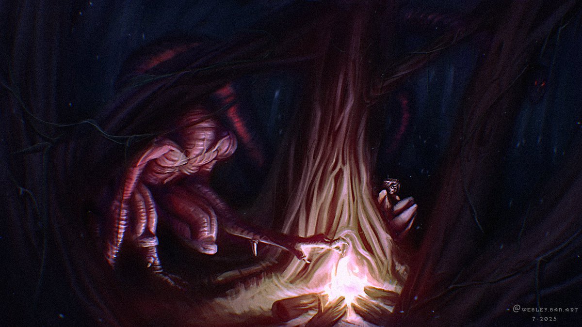 Wesleysanarts's tweet image. Thank you so much @mobzeroone for your help with the feedback.
Finished art
#gameart #darkfantasy #commissionsopen #commsopen