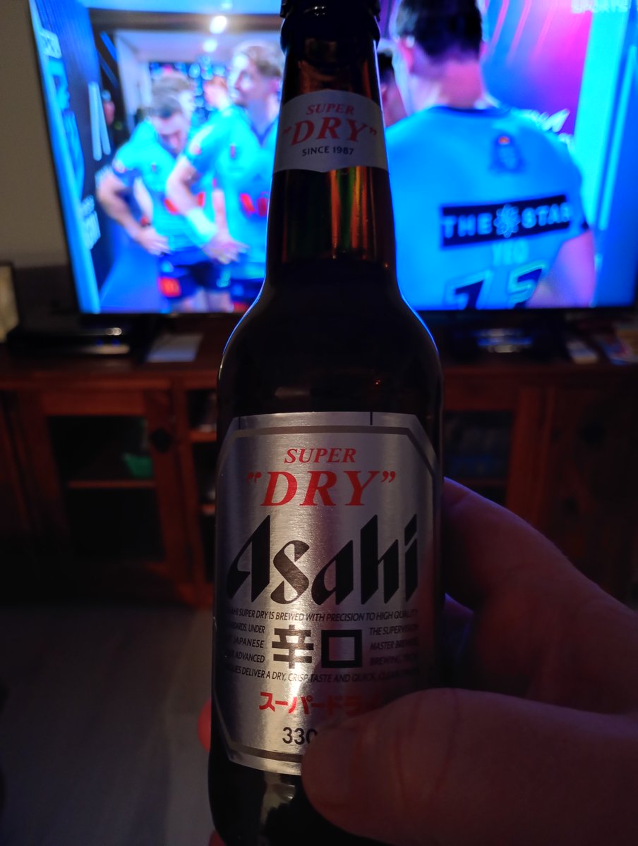 AttungaRacing's tweet photo. #Origin  #TheDecider #StateOfOrigin #NRL #Asashi #Japan #ZeroTokyo  🍻 https://t.co/XoGWwHxX72