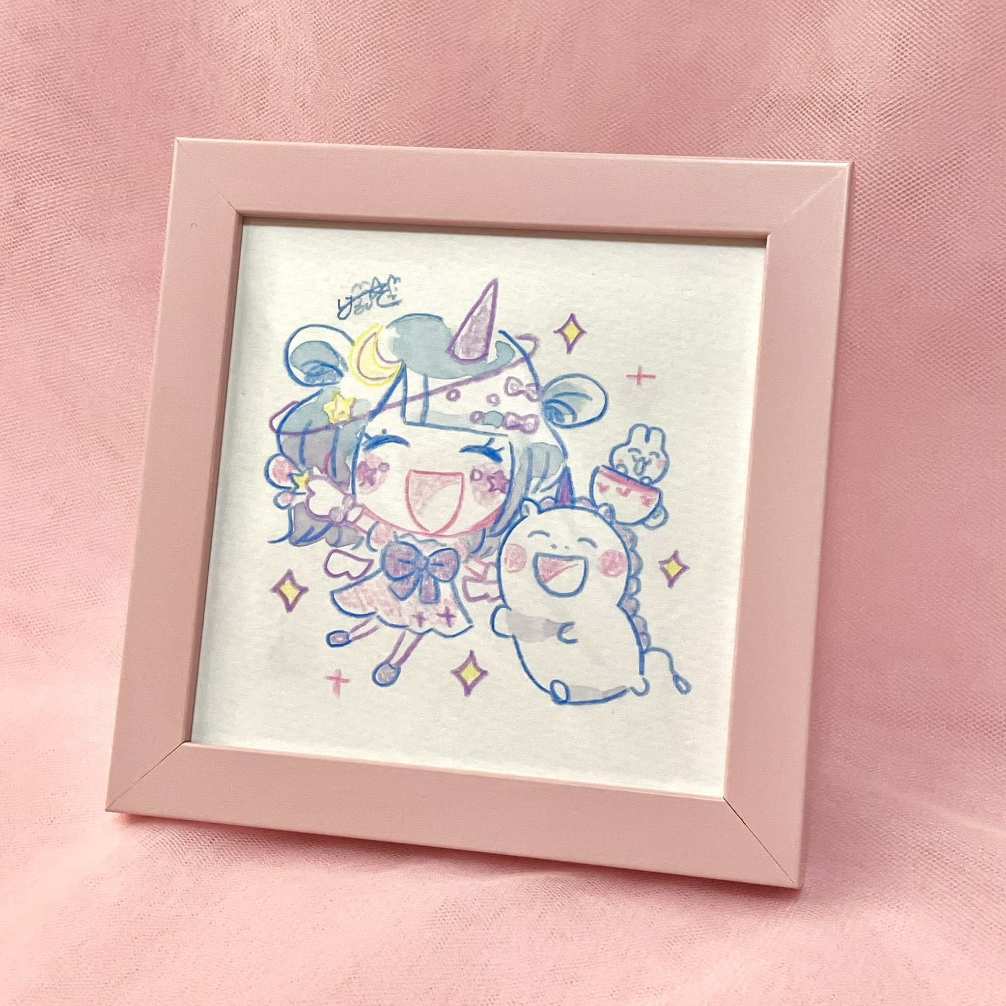 色鉛筆画 じゃがりこ(原画) じゃがりこ【公式】 on X: 
