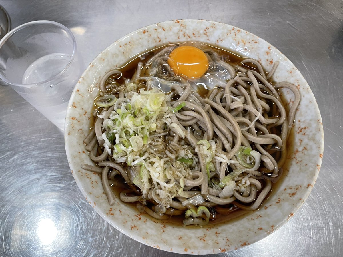 暑い夏は、汗をかきながら食べる立ち食い蕎麦が好きです！中野『田舎そばかさい』うまぺー👍❗️ #かさい　#うまぺー