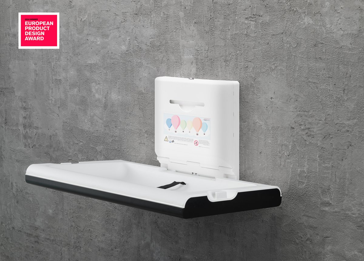 Mediclinics_Esp's tweet photo. 🎉 ¡Estamos de enhorabuena! Nuestro cambiador de pañales Babymedi ha sido galardonado en los European Design Awards por su diseño innovador, funcionalidad y compromiso con el usuario
#mediclinics #ePDA2024 #premios #diseño #baño #baños #arquitectura #inspiración #innovacion https://t.co/5lbWwyo8KJ