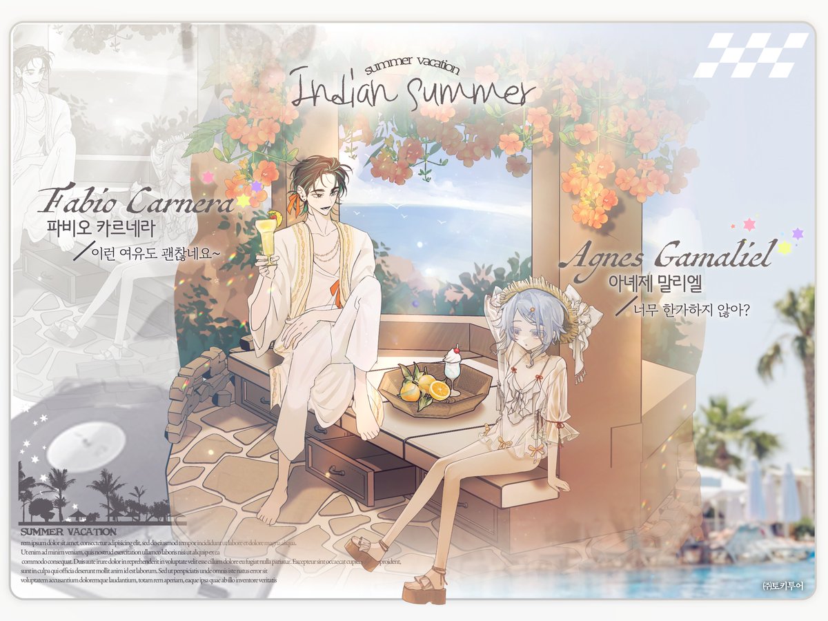 _TOKIstudio's tweet image. ◈Indian summer