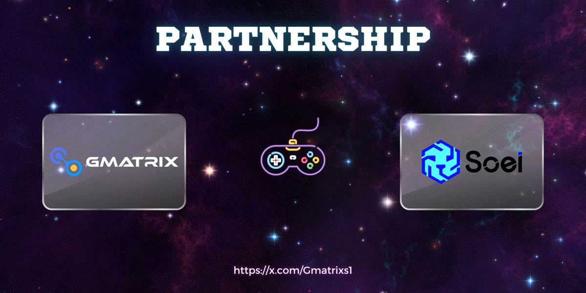 GMATRIXS (@gmatrixs1) on Twitter photo ๐ PARTNERSHIP ANNOUNCEMENT ๐
Excited to announce our new #Partnership with <a href="/soei_io/">Soei Official ๐ฆ</a>
๐ฆ Soei Group aims to become a multinational corporation, developing technology to serve people in various fields.
#Gmatrixs #Web3 #SocialFi #BlockchainGaming ๐ PARTNERSHIP ANNOUNCEMENT ๐
Excited to announce our new #Partnership with <a href="/soei_io/">Soei Official ๐ฆ</a>
๐ฆ Soei Group aims to become a multinational corporation, developing technology to serve people in various fields.
#Gmatrixs #Web3 #SocialFi #BlockchainGaming
