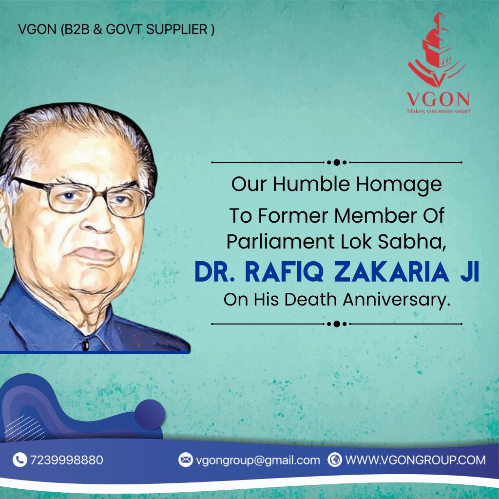 VgonGroup's tweet image. Honoring the incredible work and dedication of Dr. Rafiq Zakaria! 🌟 #Inspiration 
#dedication #incrediblework #rolemodel #drrafiqzakaria #vgon #vgongroup