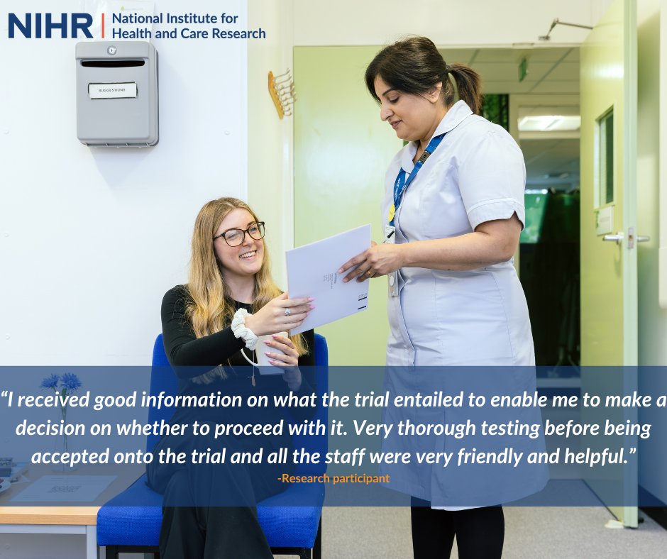 crdc_ln's tweet image. Taking part in #clinical #research can sound daunting, but our highly trained staff are here to explain each step so you are fully informed.

Contact us to learn about research opportunities: CRDCLeics&amp;amp;Northants@uhl-tr.nhs.uk