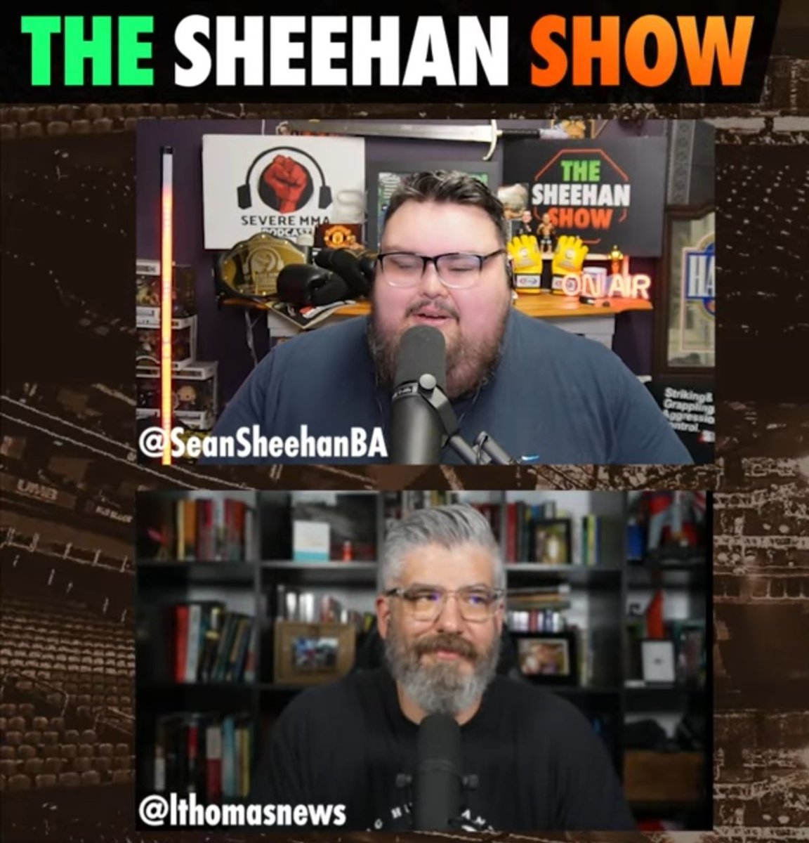 Seán Sheehan (@seansheehanba) on Twitter photo Absolutely delighted to have Luke Thomas (<a href="/lthomasnews/">Luke Thomas🏋️♀️</a>) back on The Sheehan Show! We talk....
UFC at the White House
Topuria's greatness
Scoring criteria changes
Plus, Buchecha, Hughes, Durability, lack of US champs & much more!
⬇️ WATCH ⬇️
sherdog.com/videos/sherdog… Absolutely delighted to have Luke Thomas (<a href="/lthomasnews/">Luke Thomas🏋️♀️</a>) back on The Sheehan Show! We talk....
UFC at the White House
Topuria's greatness
Scoring criteria changes
Plus, Buchecha, Hughes, Durability, lack of US champs & much more!
⬇️ WATCH ⬇️
sherdog.com/videos/sherdog…