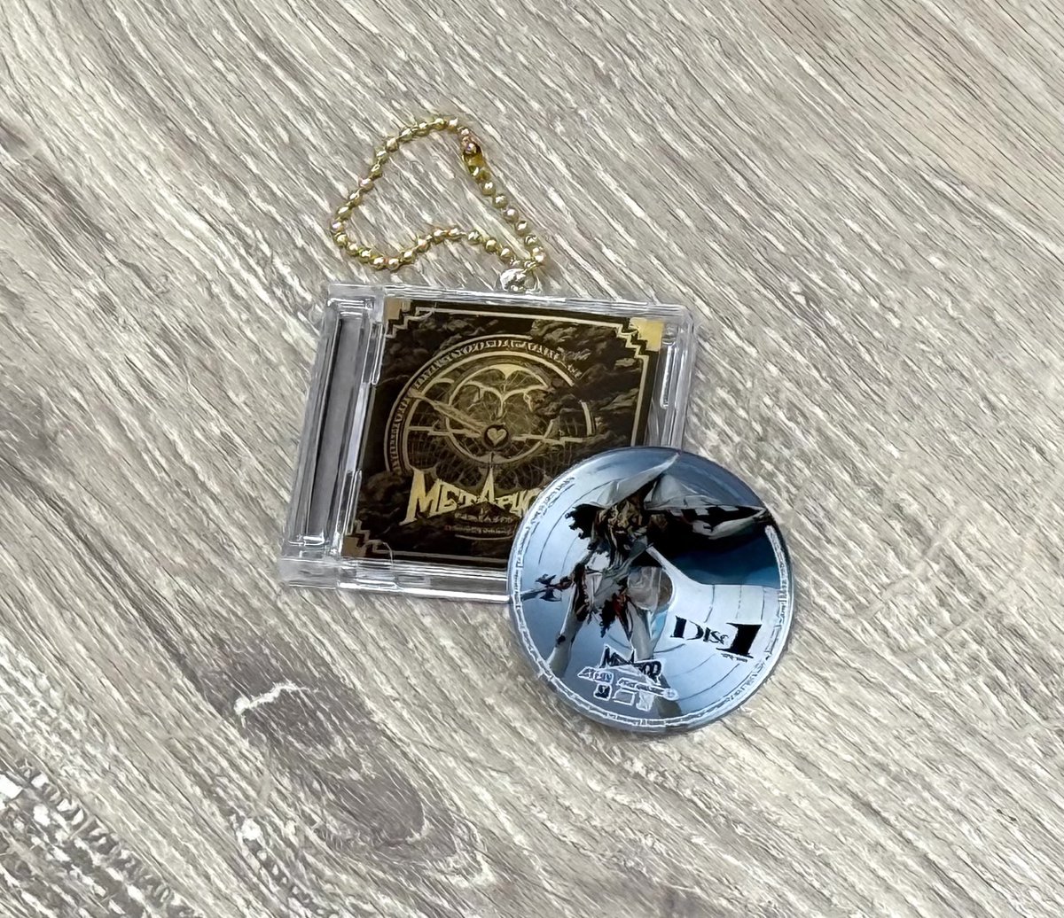再掲 #メタファーコンサート グッズ紹介】 ☆リバーシブルジャケットCD