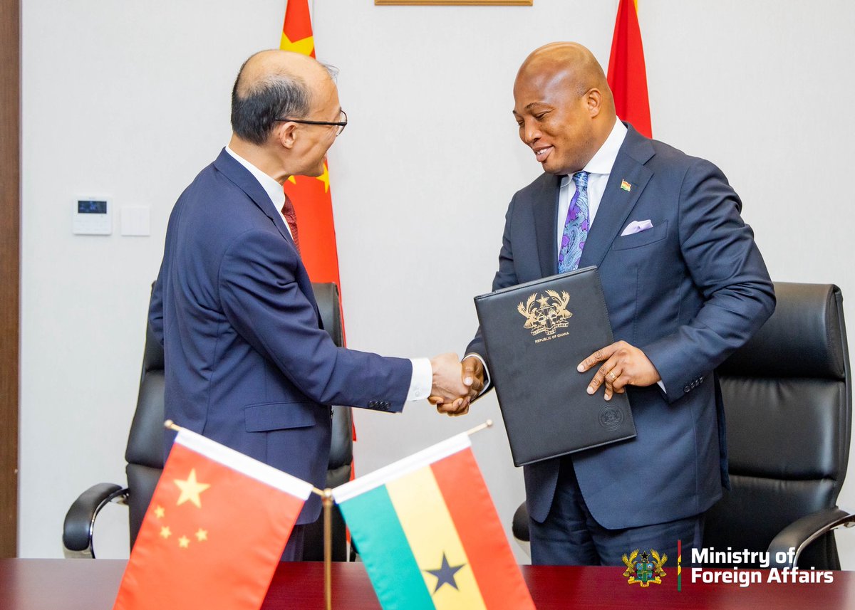 Ghana secures $30million grant from China. 

On the express instructions of President John Mahama, the funds will be used to construct a modern market in Aflao consistent with his promise during the 2024 electioneering campaign.

A similar grant amount from China was used to