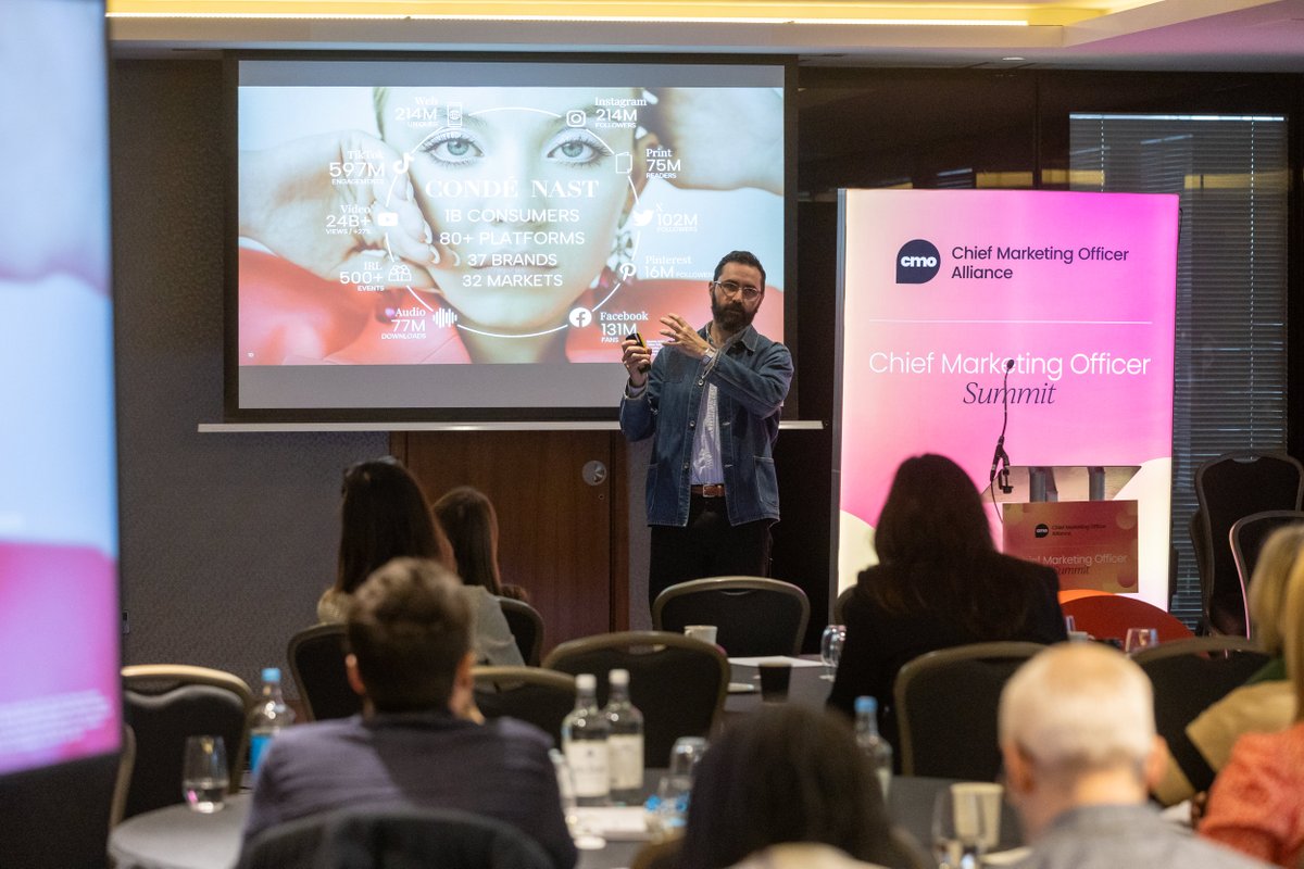cmo_alliance's tweet photo. #Throwback to our CMO Summit in London 🇬🇧

Step out of the day-to-day grind. Into a room with 100+ CMOs who get the pivots, pressure, and wins in Boston &amp; San Francisco.

Come with challenges. Leave with solutions.

Ready to break the plateau? https://t.co/mRmPPBXhoV