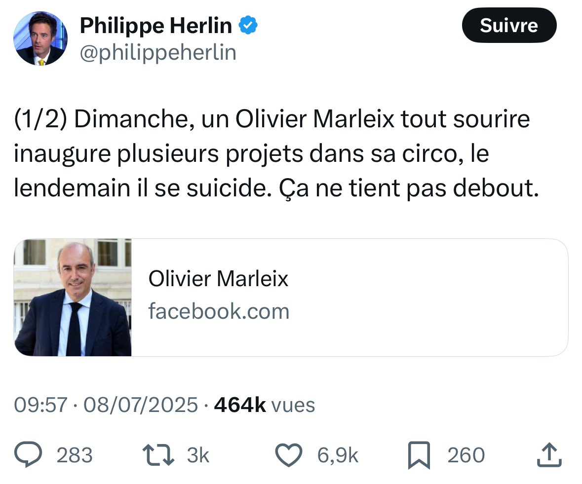 Vincent Lautard (@vlautard) on Twitter photo Stop au cliché de la personne dépressive et suicidaire toujours prostrée et enfermée chez elle, attendant la mort ! La réalité est bien différente. Par exemple, certains grands humoristes sont de grands dépressifs. #StopAuxFakes <a href="/philippeherlin/">Philippe Herlin</a> Stop au cliché de la personne dépressive et suicidaire toujours prostrée et enfermée chez elle, attendant la mort ! La réalité est bien différente. Par exemple, certains grands humoristes sont de grands dépressifs. #StopAuxFakes <a href="/philippeherlin/">Philippe Herlin</a>