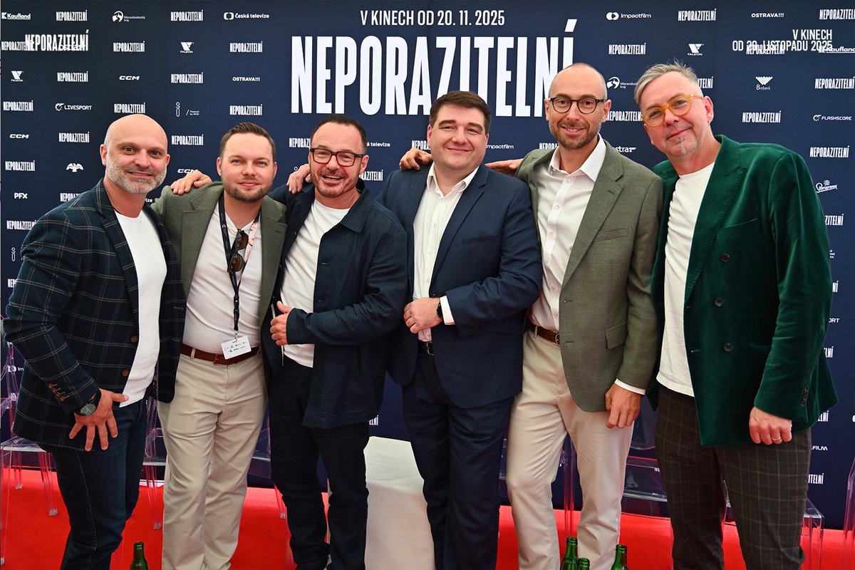 Včera jsme v Mattoni Life Baru představili film Neporazitelní na tiskové konferenci, která se nesla ve skvělé atmosféře. ✨
Součástí programu bylo i slavnostní uvedení traileru, který sklidil velký ohlas.
Děkujeme všem, kteří se zúčastnili!
🎬📸

#Neporazitelni #Film #Trailer