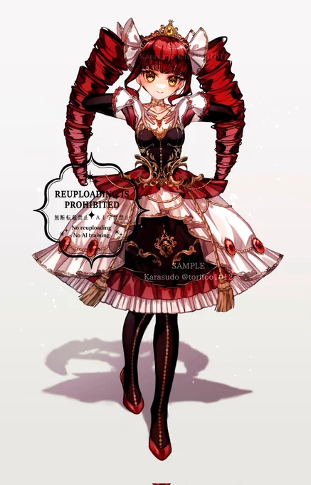 #独学でここまで成長したから一緒に頑張ろう 2015 → 2025 似ている系統の絵で!服めちゃくちゃ成長した気がする