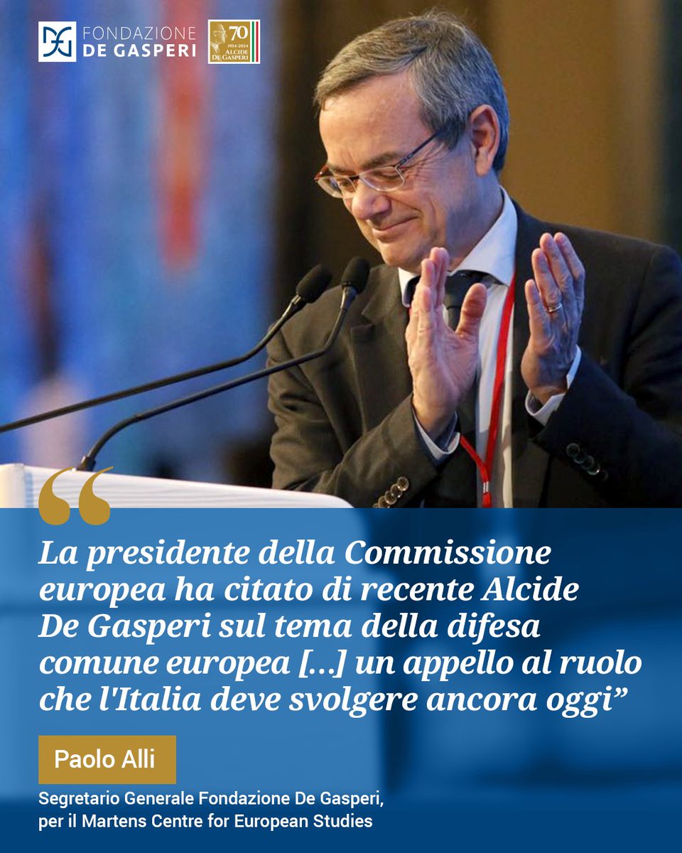 🇮🇹🇺🇸 Quale ruolo per l’Italia nell’era #Trump 2?
#Difesa, sostegno all’#Ucraina e asse con Berlino e Parigi.

✍️ L'analisi del Segretario Generale <a href="/paoloalli/">Paolo Alli</a> per il <a href="/MartensCentre/">Martens Centre</a>.

🔗 Leggi l'articolo: 
fondazionedegasperi.org/2025/07/09/il-…

#FondazioneDeGasperi #Geopolitica #NATO #Europa