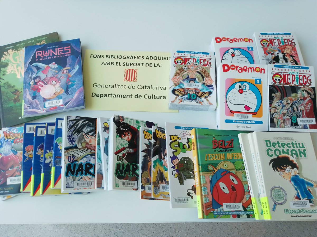 bnavarclessv's tweet image. Hem ampliat el fons de còmics, 💥💭💬 
gràcies a la subvenció @cultura_cat #OSIC 😊
Passeu a triar i remenar! #OSICNavarcles
@ajnavarcles @bibliotequesXBM @bibliotequescat