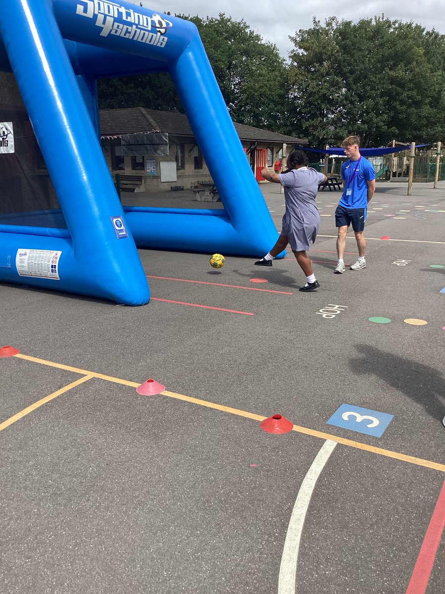 SSPP_Primary's tweet image. Speed Strike fundraising is taking place across the school today. Each child is getting their kicks measured and seeing who comes out on top. #SSPP #SpeedStrike @Sporting4S