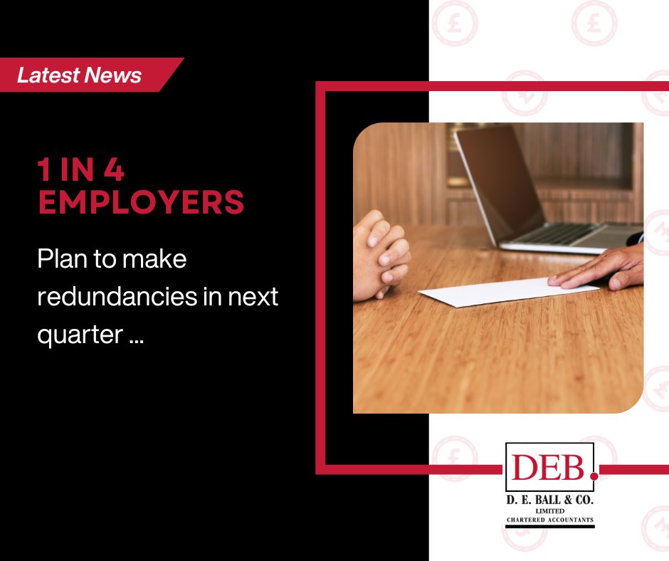 New research reveals that employer confidence is falling, with 1 in 4 businesses planning redundancies in the next 3 months. Rising costs &amp; global uncertainty are driving the downturn, particularly in large private sector firms &amp; retail.

Read more here - bit.ly/3HGPdJI